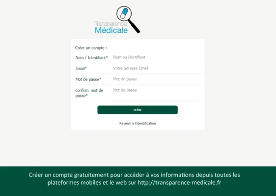 transparence medicale android App screenshot 0