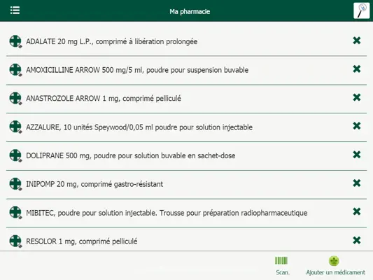 transparence medicale android App screenshot 9