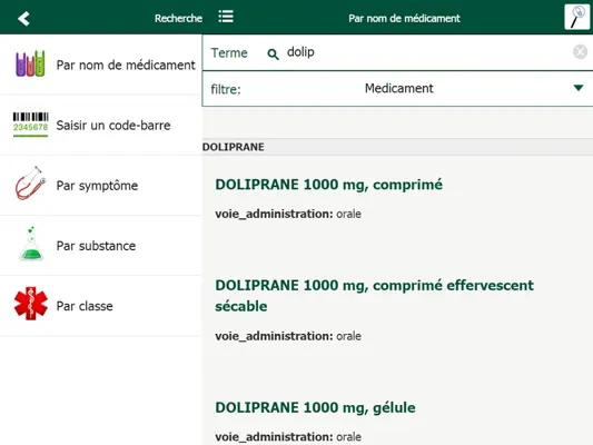 transparence medicale android App screenshot 10